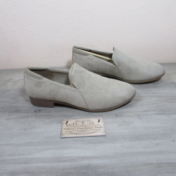 Dr.Scholl's Women's 8 Rate Slip on Microfiber Loafer - Taupe - Picture 1 of 5